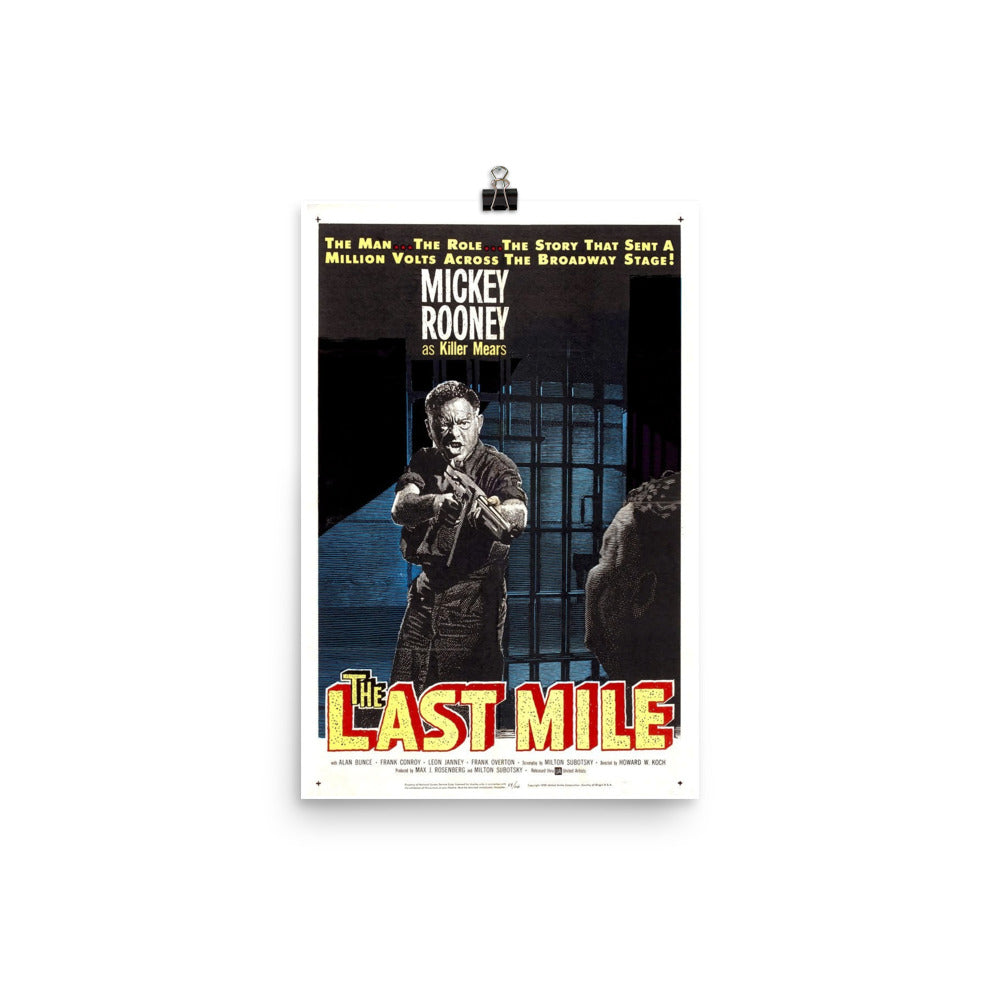The Last Mile (1932) Movie Poster, 24×36 inches
