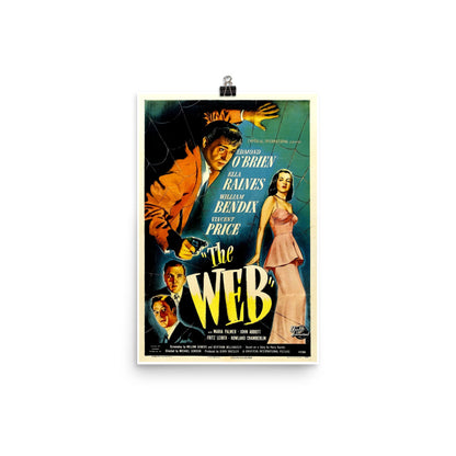 The Web (1947) Movie Poster, 24×36 inches