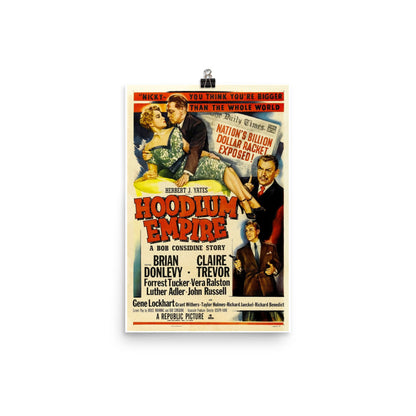 Hoodlum Empire (1952) Movie Poster, 24×36 inches