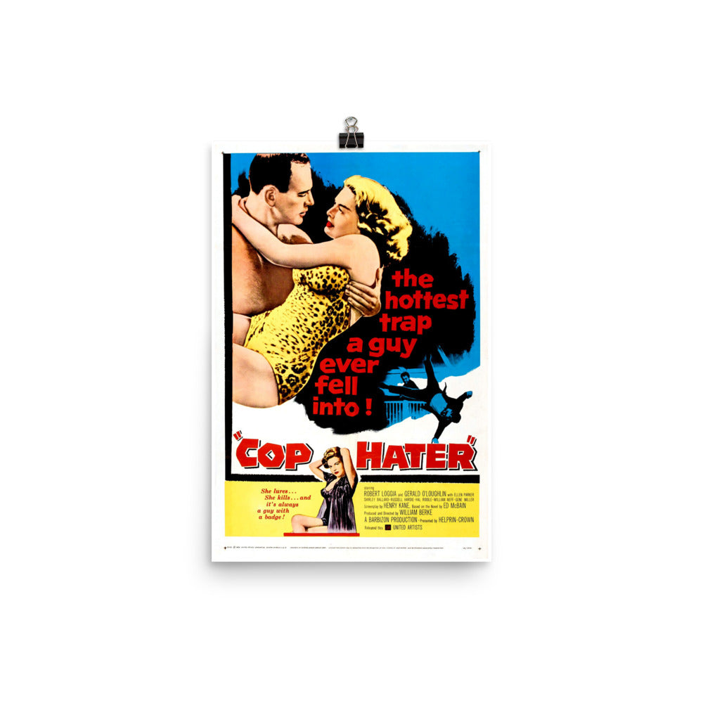 Cop Hater (1958) Movie Poster, 24×36 inches
