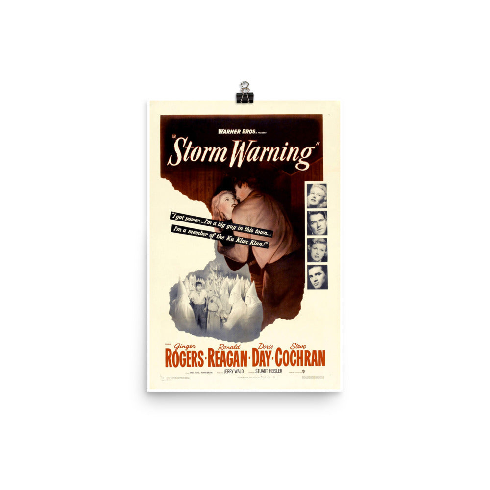 Storm Warning (1951) Movie Poster, 24×36 inches