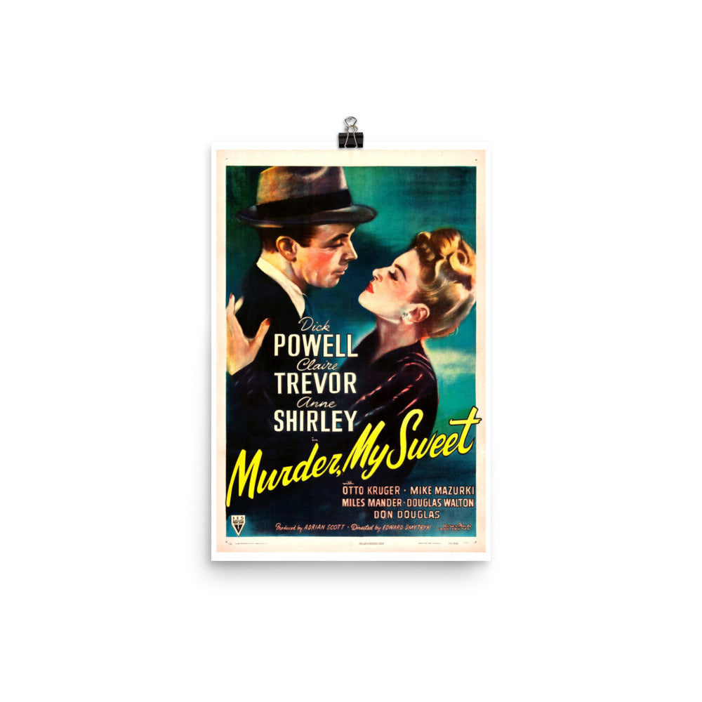 Murder, My Sweet (1944) Movie Poster, 24×36 inches