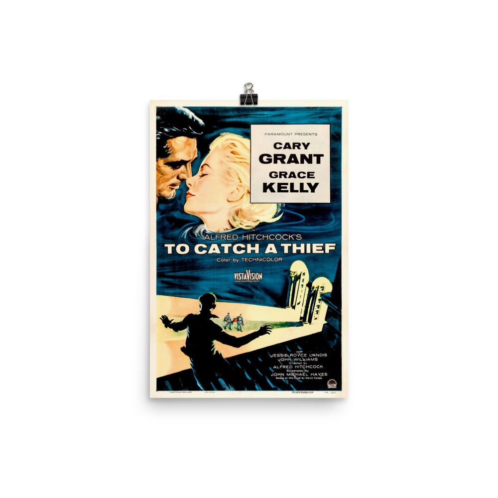 To Catch a Thief (1955) Movie Poster, 24×36 inches